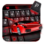 Logo of Red Sports Car Racing Keyboard android Application 